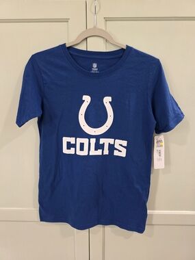 Boy's NFL.com Retro Indianapolis Colts T-shirt NWT Sz Large